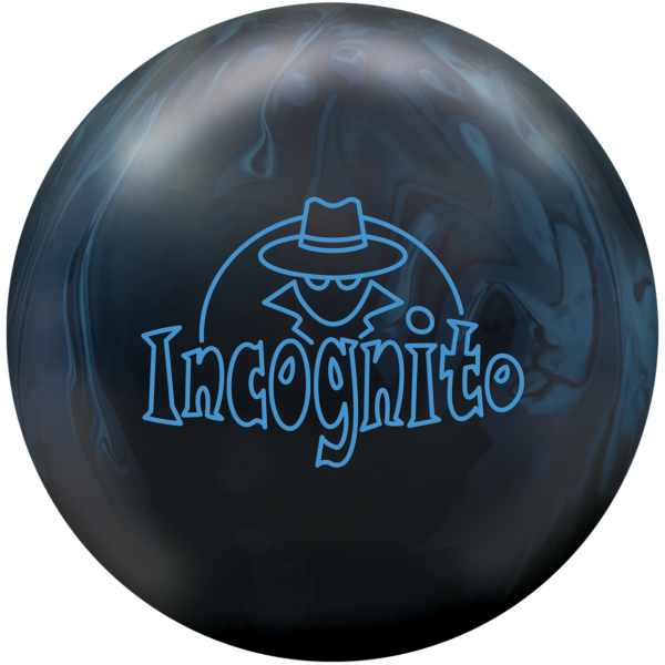Incognito Bowling Ball Black with Blue streaks
