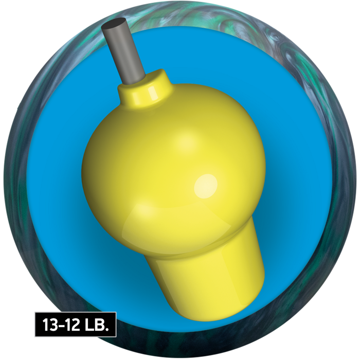 The Revenge Pearl core for thirteen to twelve pound bowling balls.