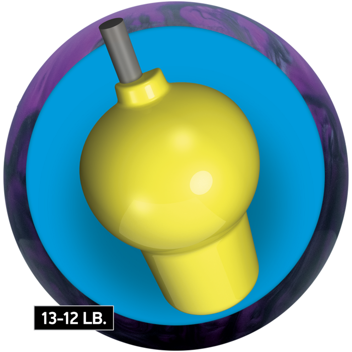 The Intel Recon core for thirteen to twelve pound bowling balls.
