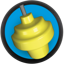 Bonus Pearl core with blue Dynamicore outer material and yellow inner core