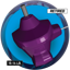 Retired Torpedo core for 16 to 14 pound bowling balls.